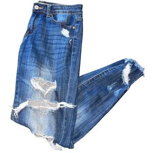KanCan Los Angeles Distressed Skinny Jean